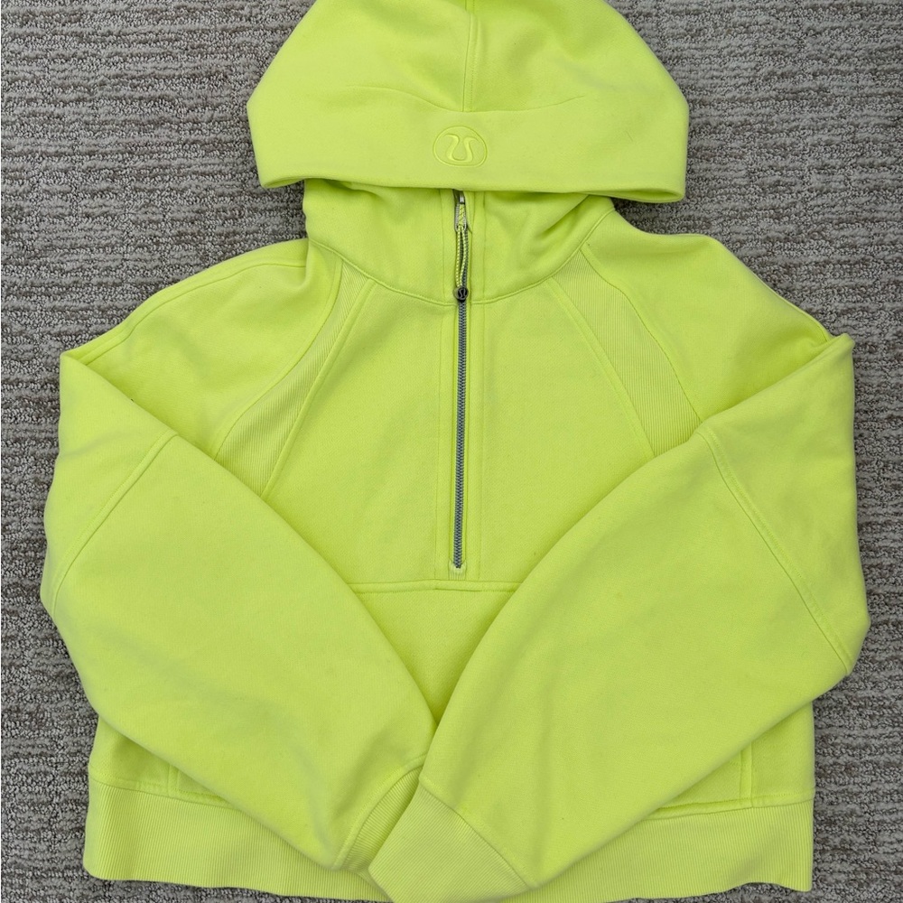 LULULEMON SCUBA HALF ZIP SIZE XS/S